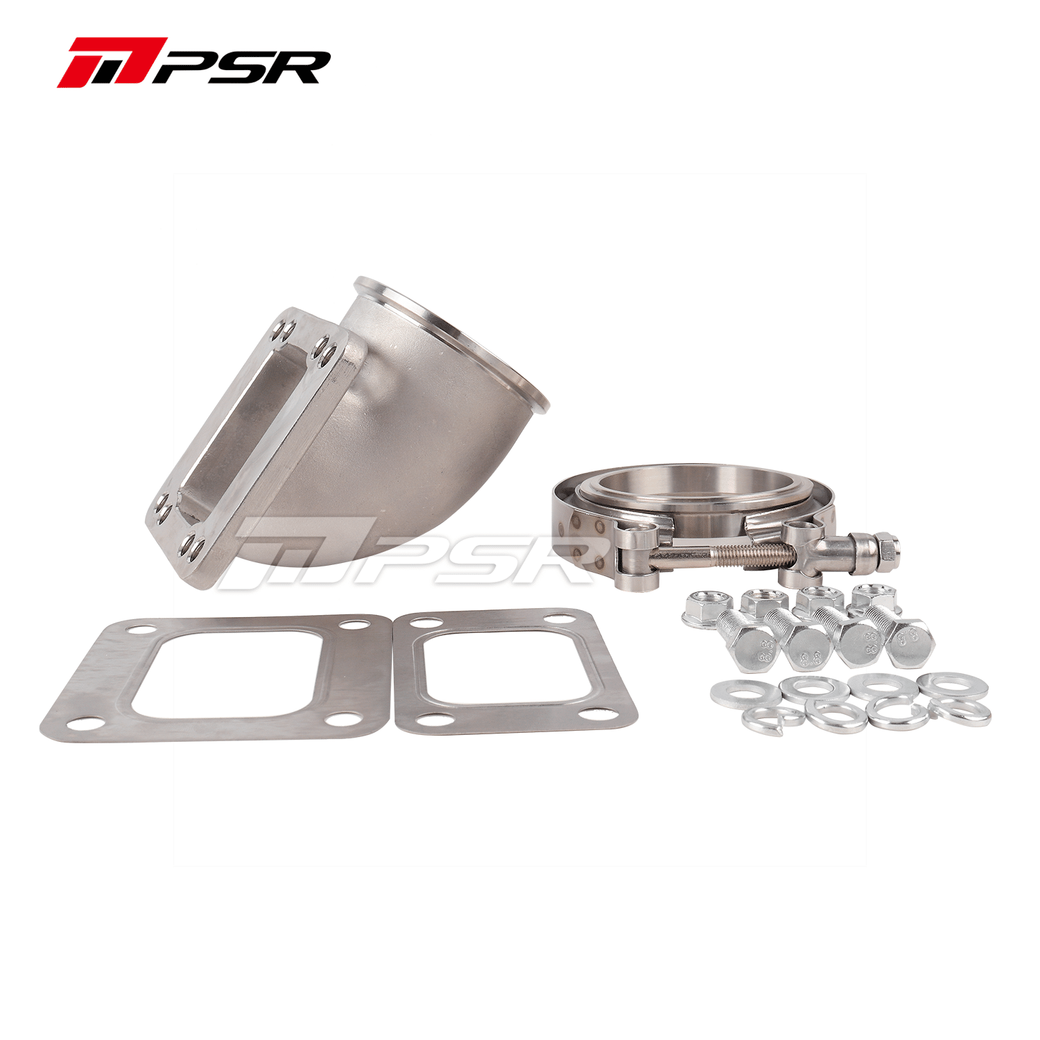 PSR 90 Degree Elbow Adapter T3/T4 3" Vband Stainless Steel