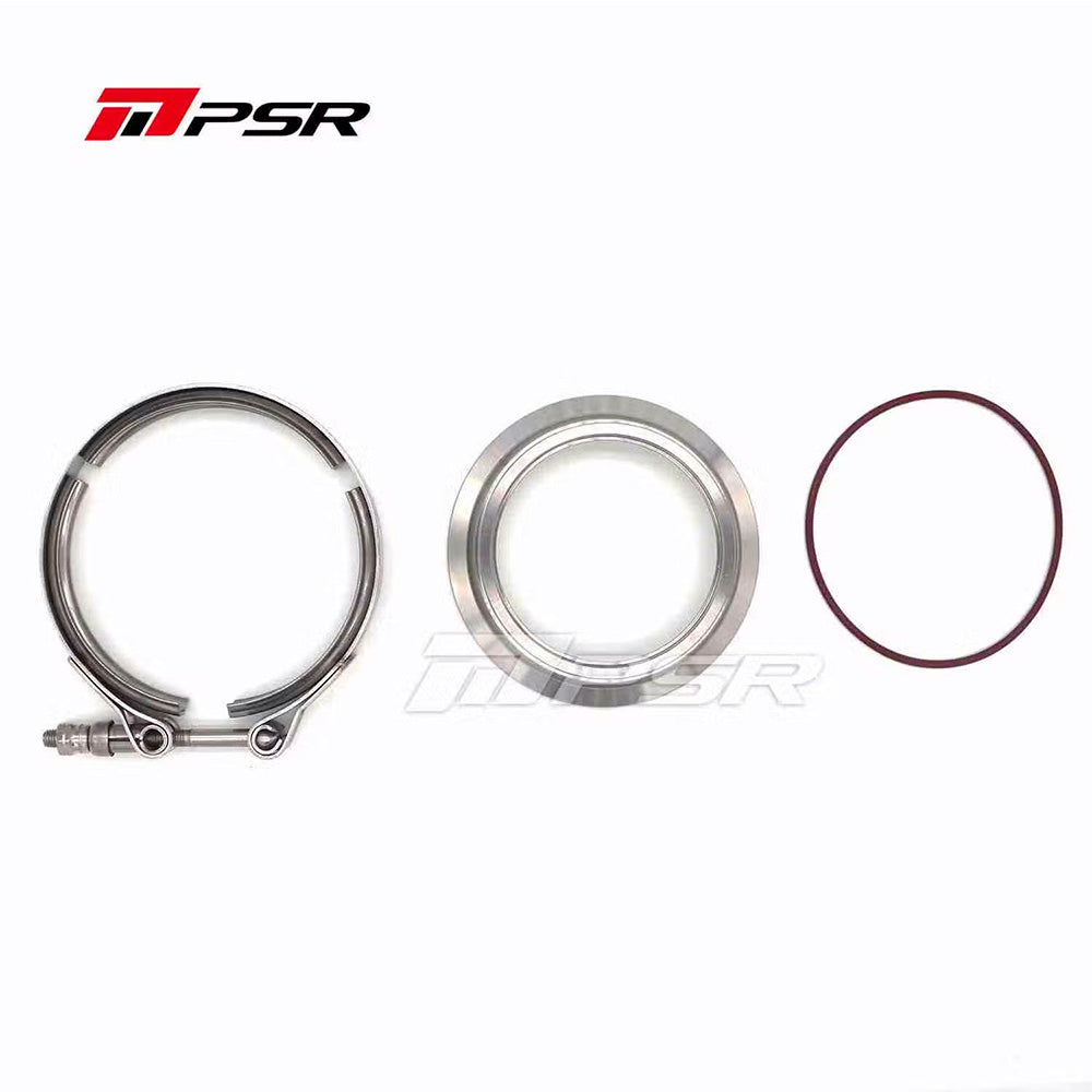 Pulsar Turbo Systems St. St. V-Band 3”/3.5” Flange&Clamp Kits for PRO PTG75 PT/X42 PT/X45 PT/X47 PT/X50 PT/X55 400 etc