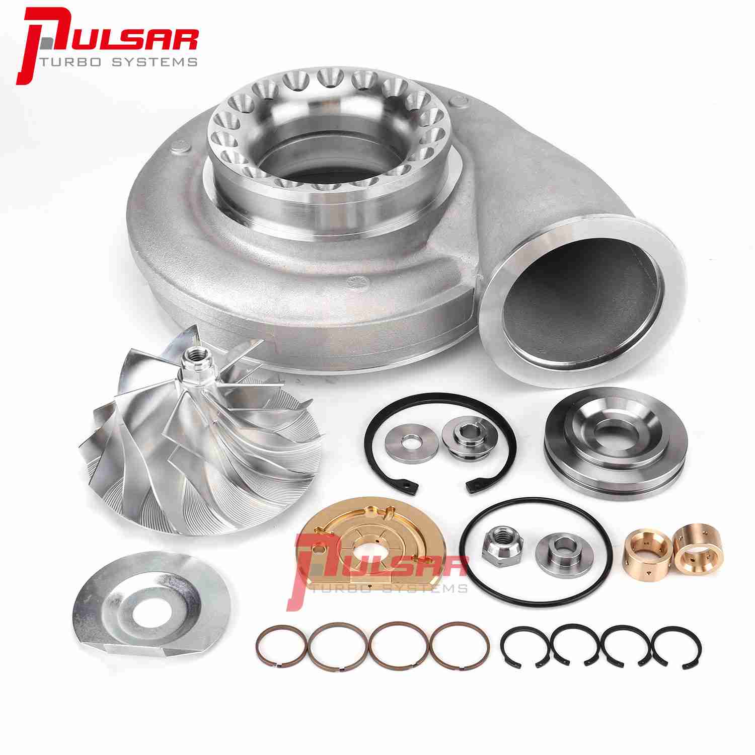 PSR Forward Rotation 7975G Dual Ball Bearing Turbocharger HP Rating 1450