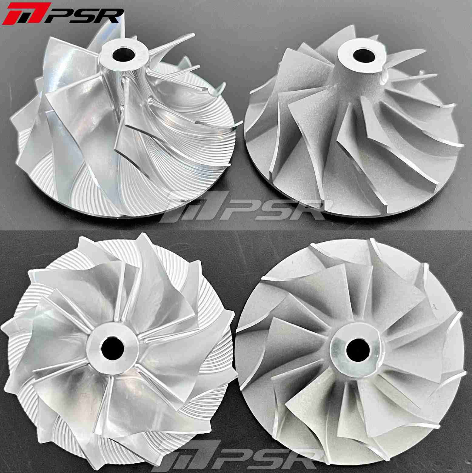 PSR Upgraded Billet Compressor Wheel Turbocharger Bolt on 2016-2021 Polaris RZR XP Turbo