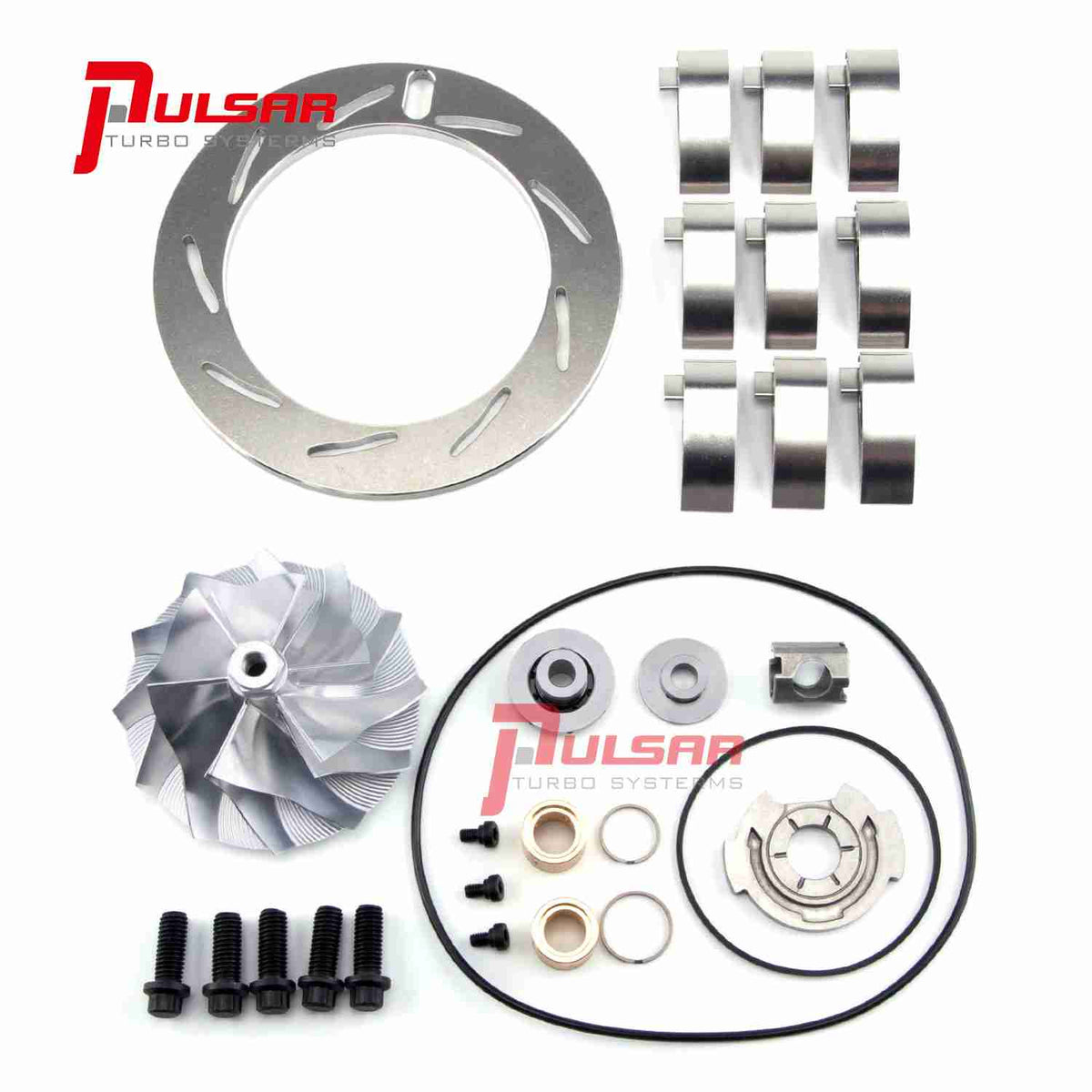 04.5-05 GMC Chevy Duramax 6.6L LLY Billet Compressor Wheel Rebuild Repair Kit