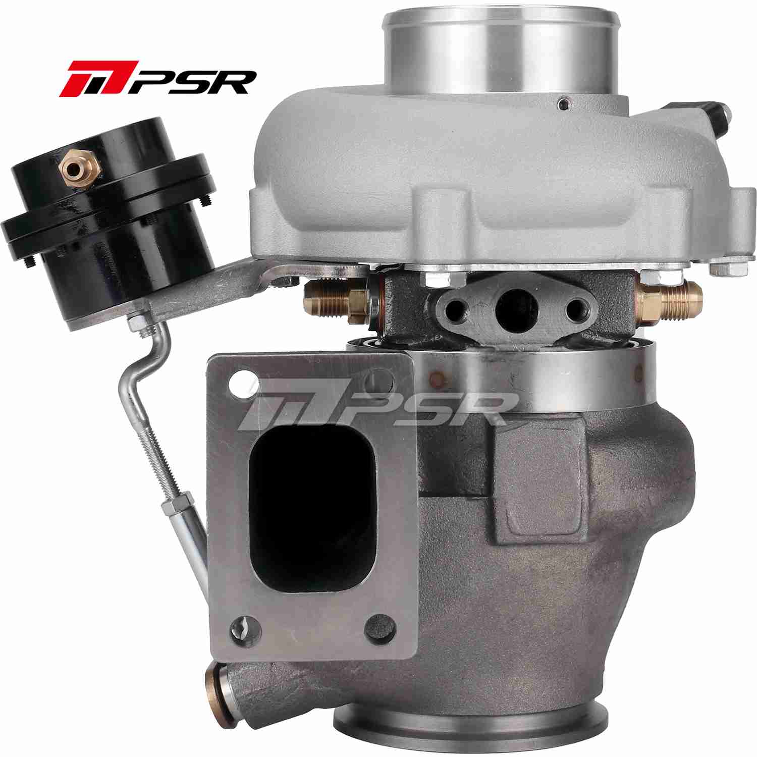 PSR Forward Rotation 5455G Dual Ball Bearing Turbocharger HP Rating 660 with 4" inlet