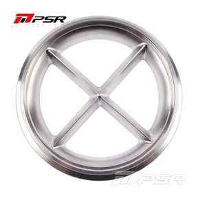 Pulsar PSR 5" Stainless Steel Cross Guard Flange Clamp Kit for 400 Series Turbos Turbine Housing Outlet