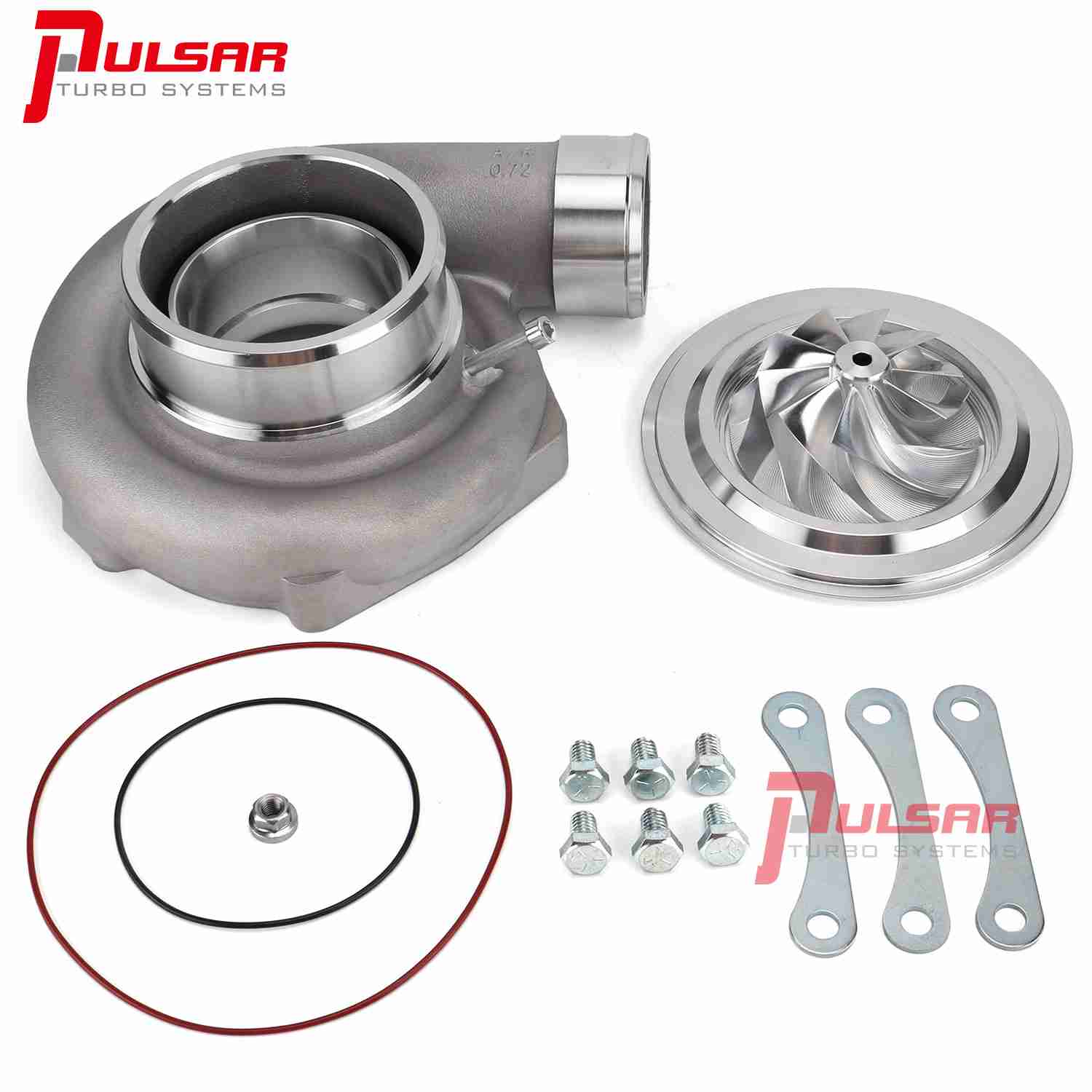 PSR Forward Rotation 4849G Dual Ball Bearing Turbocharger HP Rating 550