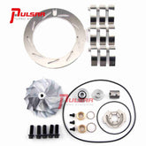 05-07 Ford 6.0L Powerstroke Turbo Billet Wheel+Rebuild Kit+Unison Ring+13.2mm Vanes