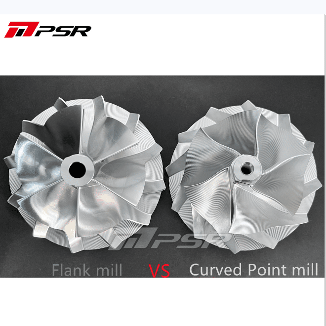 PSR 8582G Curved Point Mill Compressor Wheel Dual Ball Bearing Turbocharger