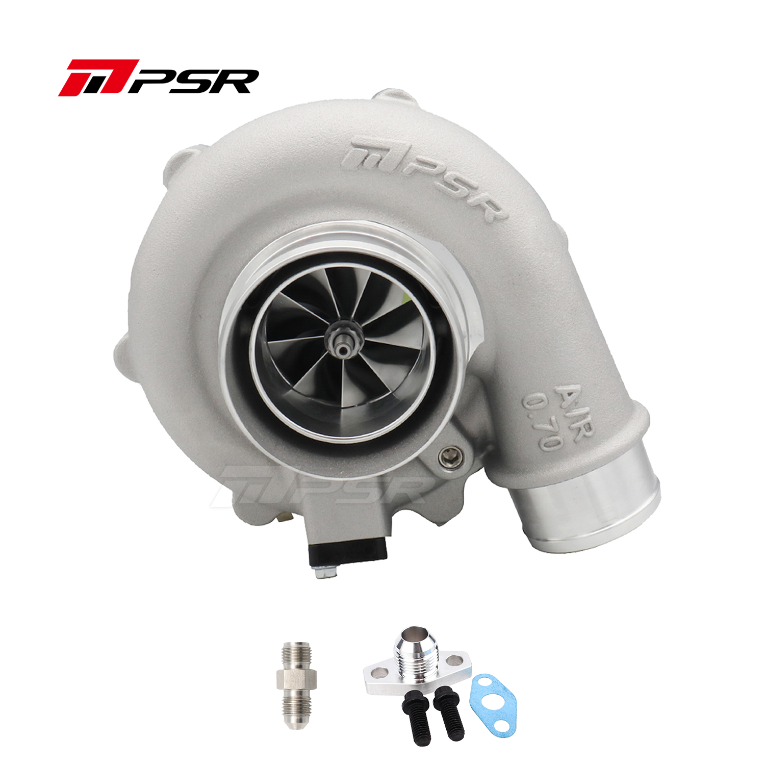 PSR Forward Rotation 5455G Dual Ball Bearing Turbocharger HP Rating 660 with 4" inlet