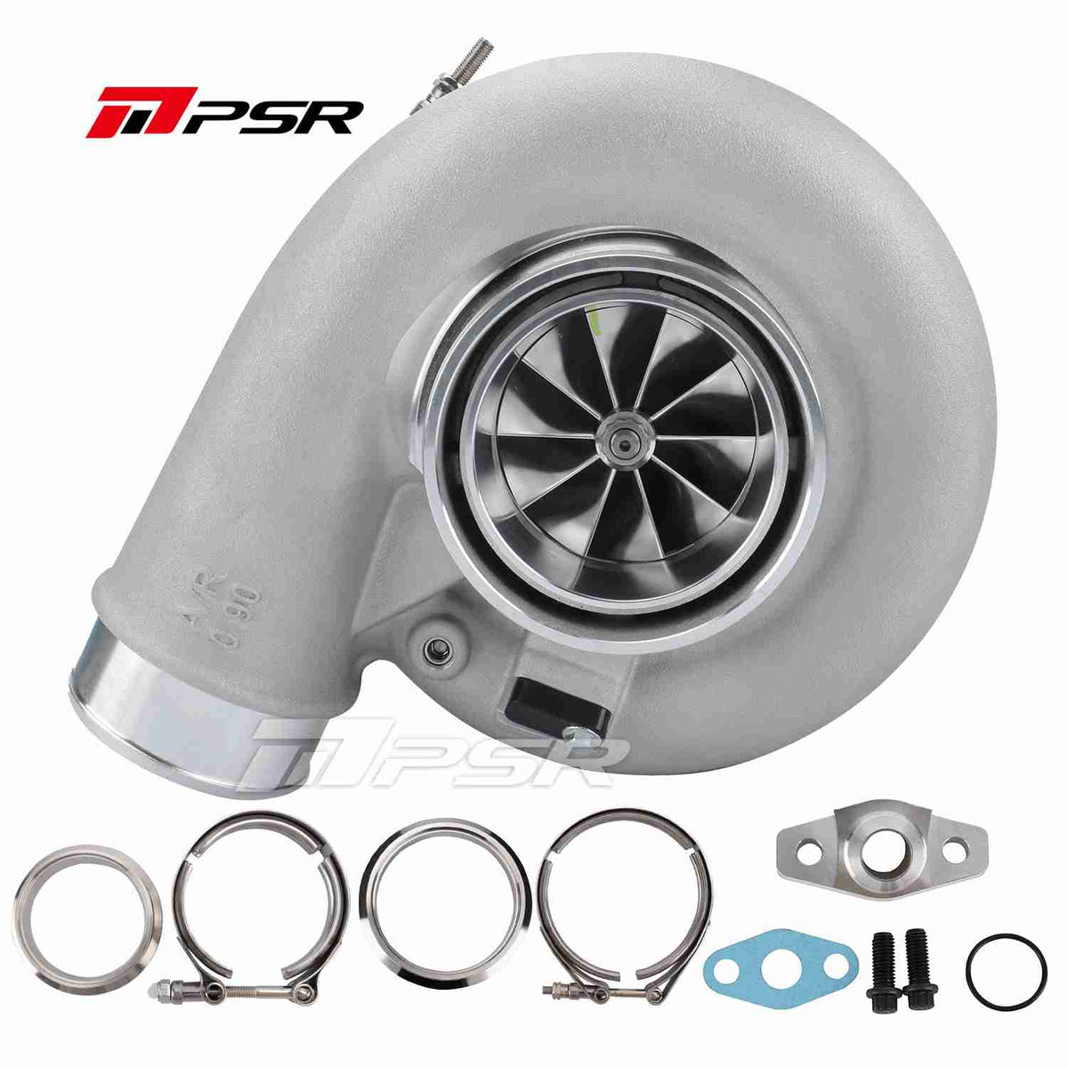 PSR Reverse Rotation 7975G COMPACT Dual Ball Bearing Turbocharger HP Rating 1450