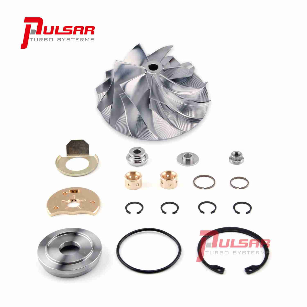 04.5-07 Dodge Ram 5.9 HE351CW Billet Turbo Charger Compressor Wheel+Rebuild Kit