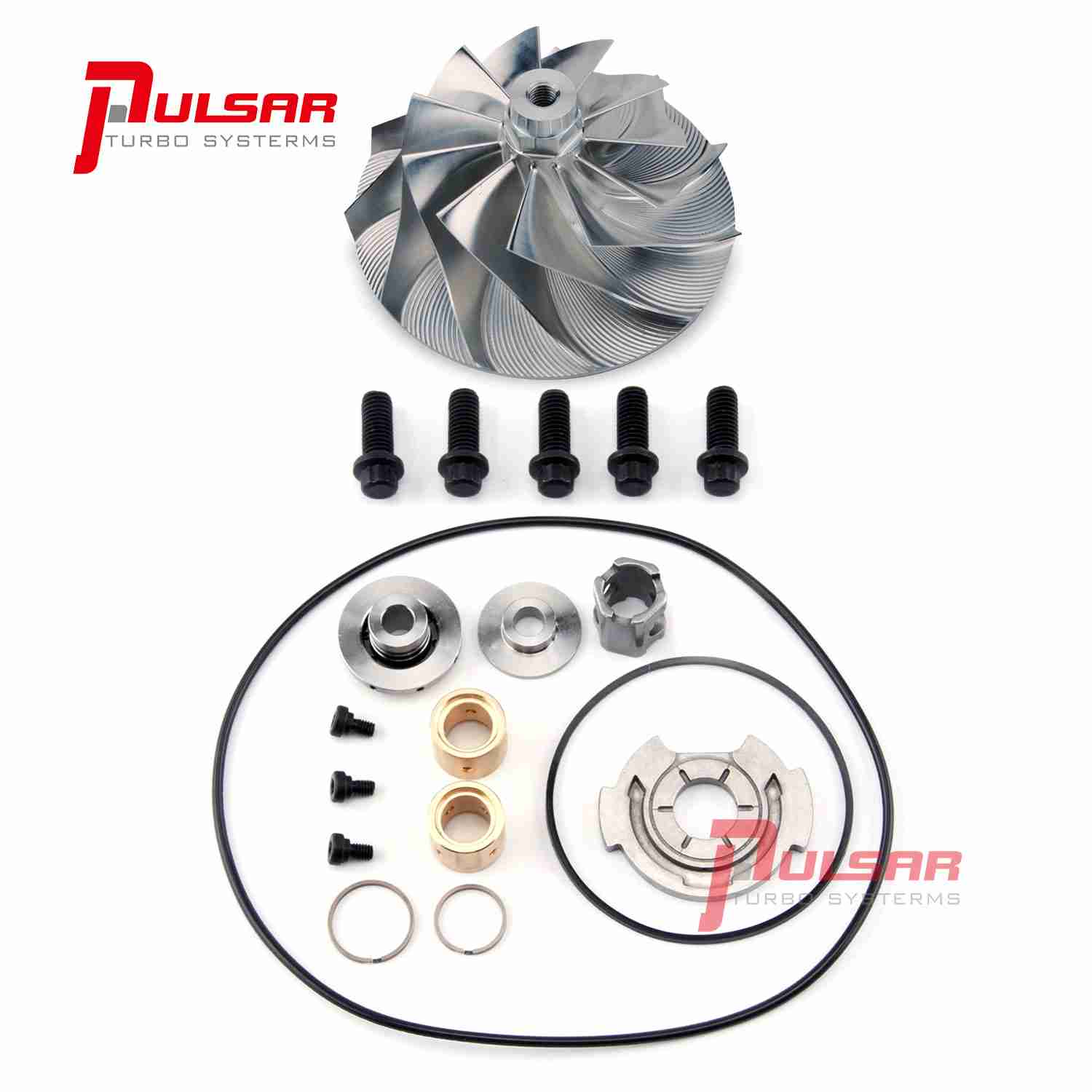 04.5-05 GMC Chevy Duramax 6.6L LLY Billet Compressor Wheel Rebuild Repair Kit