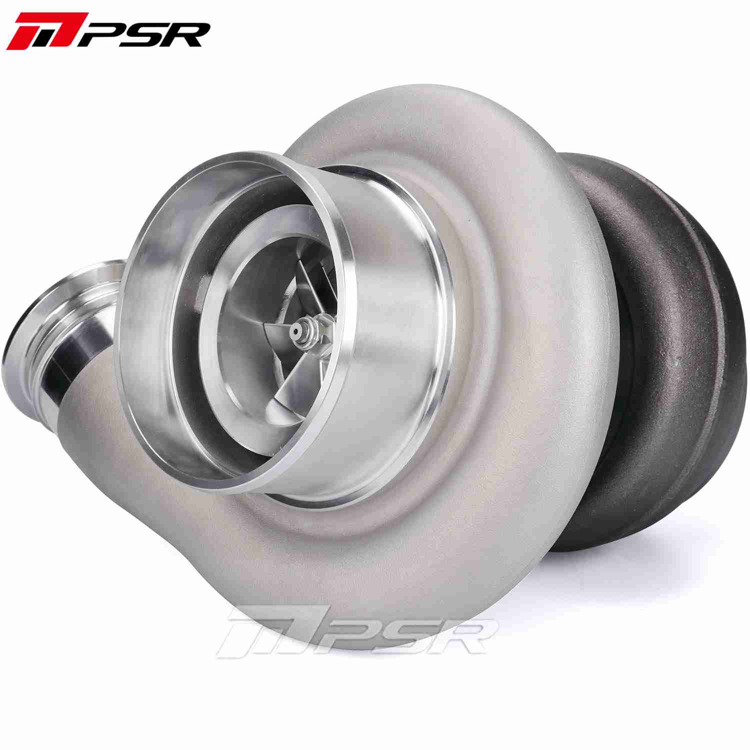 PSR 485D DUAL BALL BEARING TURBO CURVED POINT MILLED BILLET COMPRESSOR WHEEL