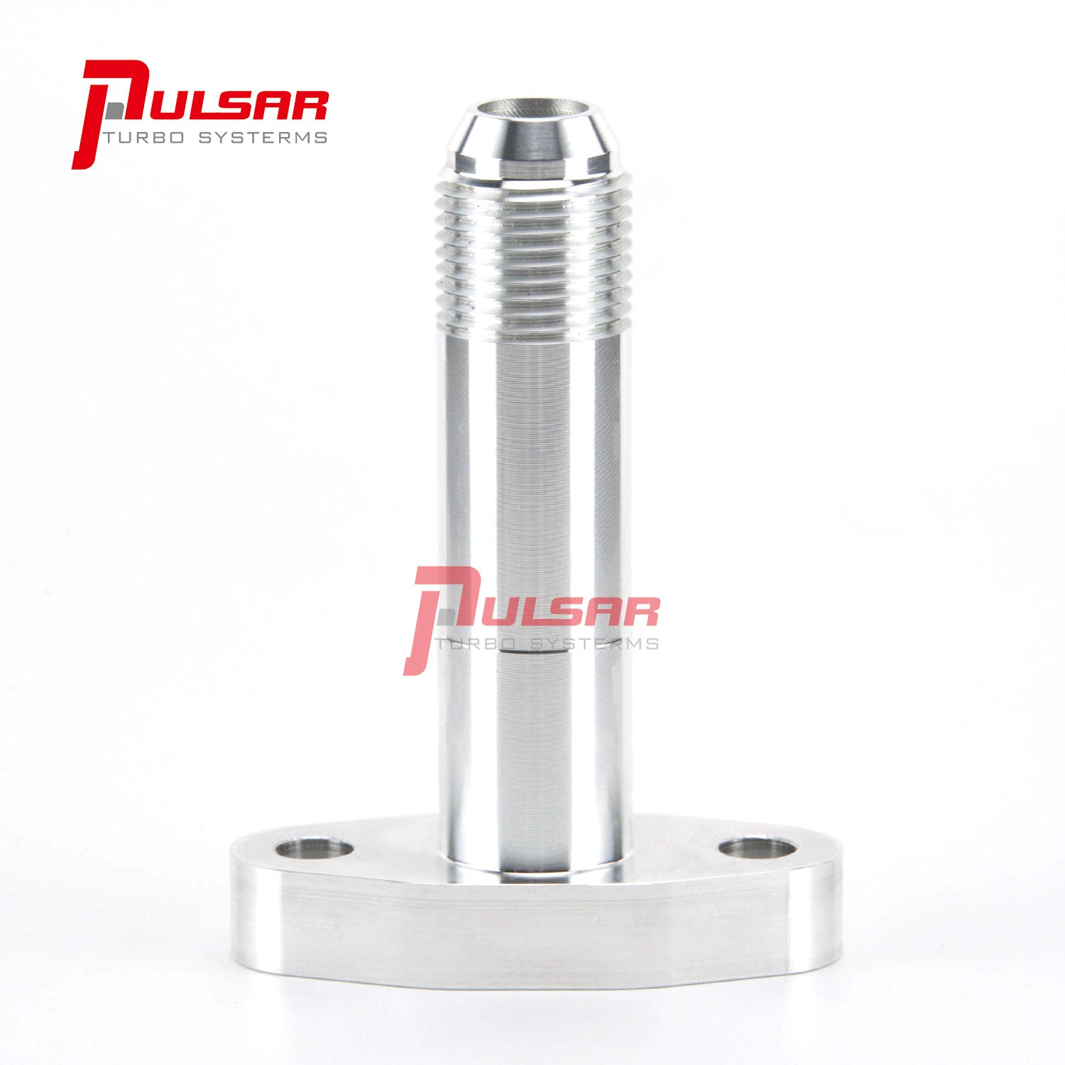 Pulsar Turbo Systems -10 AN Extended Oil Drain Flange Install Kit for Precision PTE Garrett T4 Turbo